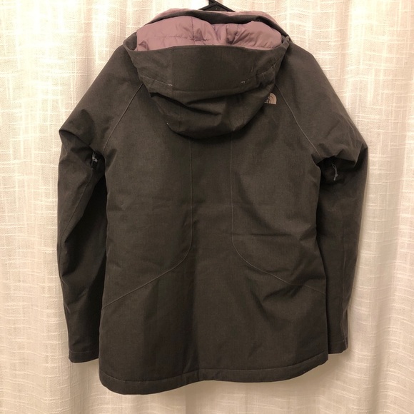 The North Face Grey and Purple Women's Inlux Insulated Jacket - Picture 2 of 10
